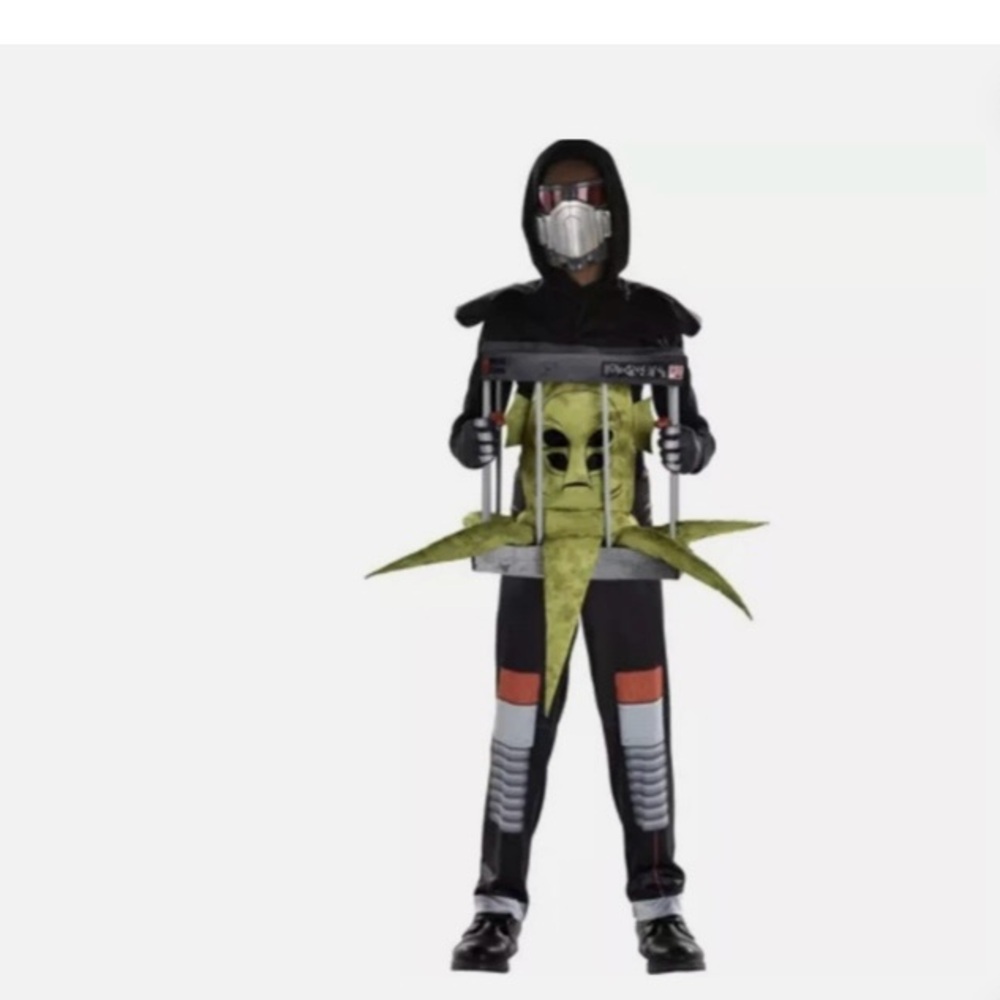 Alien Hunter galactic space Halloween Costume for Kids size up to 10